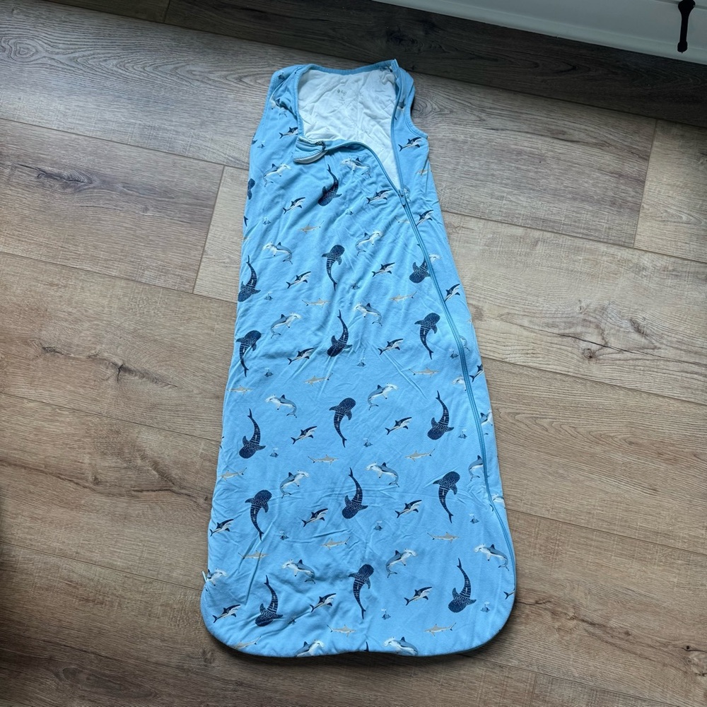 Kyte baby sleep sack TOG 1.0 size L shark print